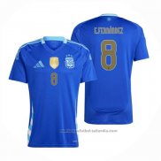 Camiseta Argentina Jugador E.Fernandez 2ª 2024