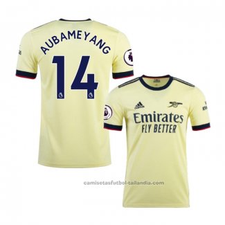 Camiseta Arsenal Jugador Aubameyang 2ª 21/22