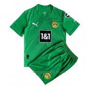 Camiseta Borussia Dortmund Portero Nino 22/23 Verde