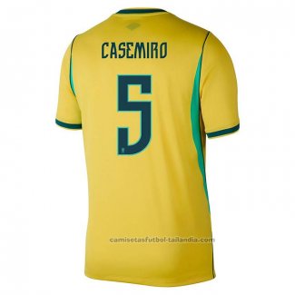 Camiseta Brasil Jugador Casemiro 1ª 2026