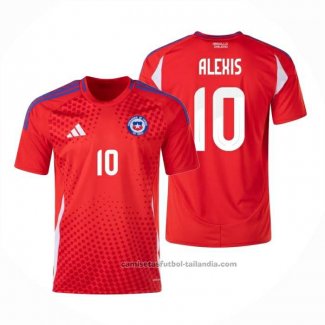 Camiseta Chile Jugador Alexis 1ª 2024