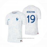 Camiseta Francia Jugador Benzema 2ª 2022