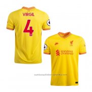 Camiseta Liverpool Jugador Virgil 3ª 21/22