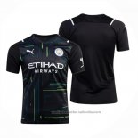 Camiseta Manchester City Portero 21/22 Negro