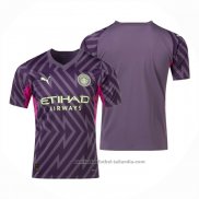 Camiseta Manchester City Portero 23/24 Purpura