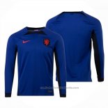 Camiseta Paises Bajos 2ª Manga Larga 2022