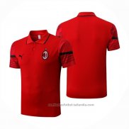 Camiseta Polo del AC Milan 2022/23 Rojo