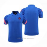 Camiseta Polo del Atletico Madrid 22/23 Azul