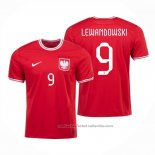 Camiseta Polonia Jugador Lewandowski 2ª 2022