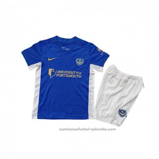 Camiseta Portsmouth 1ª Nino 26/27