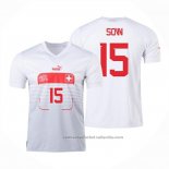 Camiseta Suiza Jugador Sow 2ª 2022