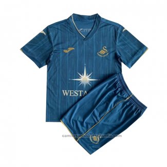 Camiseta Swansea City 2ª Nino 23/24