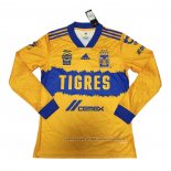 Camiseta Tigres UANL 1ª Manga Larga 20/21