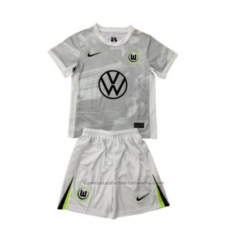 Camiseta Wolfsburg 2ª Nino 25/26