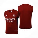 Camiseta de Entrenamiento Arsenal Sin Mangas 25/26 Rojo