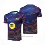 Camiseta de Entrenamiento Barcelona 25/26 Azul Amarillo