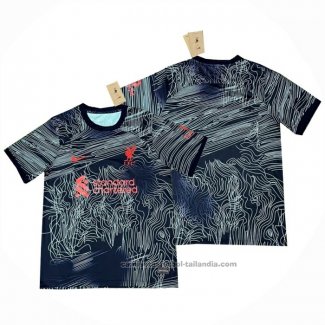 Camiseta de Entrenamiento Liverpool 2022 Negro