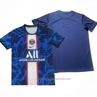 Camiseta de Entrenamiento Paris Saint-Germain 2022 Azul Oscuro