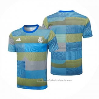 Camiseta de Entrenamiento Real Madrid 25/26 Azul Verde