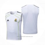 Camiseta de Entrenamiento Real Madrid Sin Mangas 25/26 Blanco Verde