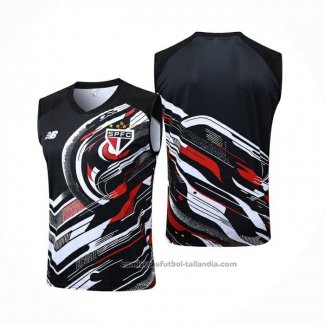 Camiseta de Entrenamiento Sao Paulo Sin Mangas 25/26 Negro
