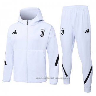 Chandal con Capucha del Juventus 25/26 Blanco