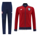 Chandal de Chaqueta del Arsenal 24/25 Rojo Negro