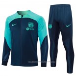 Chandal de Chaqueta del Barcelona 23/24 Azul