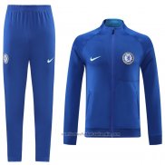 Chandal de Chaqueta del Chelsea 22/23 Azul