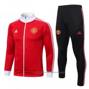 Chandal de Chaqueta del Manchester United 22/23 Rojo