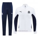 Chandal de Chaqueta del Olympique Marsella 24/25 Blanco