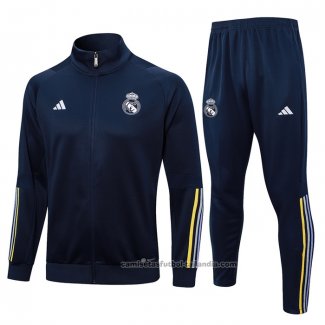 Chandal de Chaqueta del Real Madrid 23/24 Azul