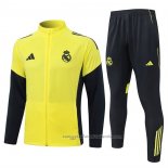 Chandal de Chaqueta del Real Madrid Nino 25/26 Amarillo