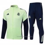 Chandal de Chaqueta del Real Madrid Nino 25/26 Verde