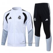 Chandal de Chaqueta del Real Madrid Nino 26/27 Blanco