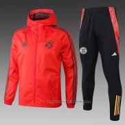 Chandal de Rompevientos del Bayern Munich 24/25 Rojo