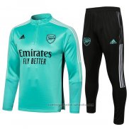 Chandal de Sudadera del Arsenal 21/22 Verde