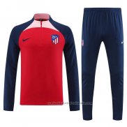 Chandal de Sudadera del Atletico Madrid 23/24 Rojo