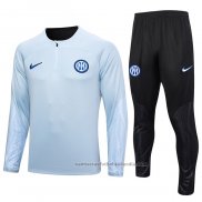 Chandal de Sudadera del Inter Milan 23/24 Gris