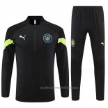 Chandal de Sudadera del Manchester City 22/23 Negro