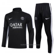 Chandal de Sudadera del Paris Saint-Germain 23/24 Negro