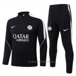 Chandal de Sudadera del Paris Saint-Germain Nino 26/27 Negro