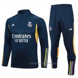 Chandal de Sudadera del Real Madrid 23/24 Azul