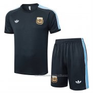 Chandal del Argentina Manga Corta 25/26 Gris - Pantalon Corto