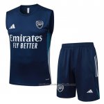 Chandal del Arsenal Sin Mangas 25/26 Azul Blanco