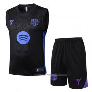 Chandal del Barcelona Sin Mangas 25/26 Negro Azul