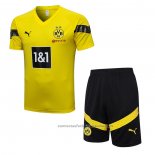 Chandal del Borussia Dortmund Manga Corta 22/23 Amarillo - Pantalon Corto
