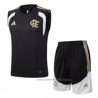 Chandal del Flamengo Sin Mangas 25/26 Marron