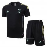 Chandal del Juventus Manga Corta 25/26 Negro - Pantalon Corto