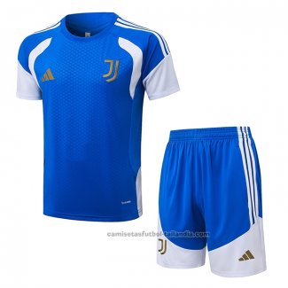 Chandal del Juventus Manga Corta 26/27 Azul - Pantalon Corto